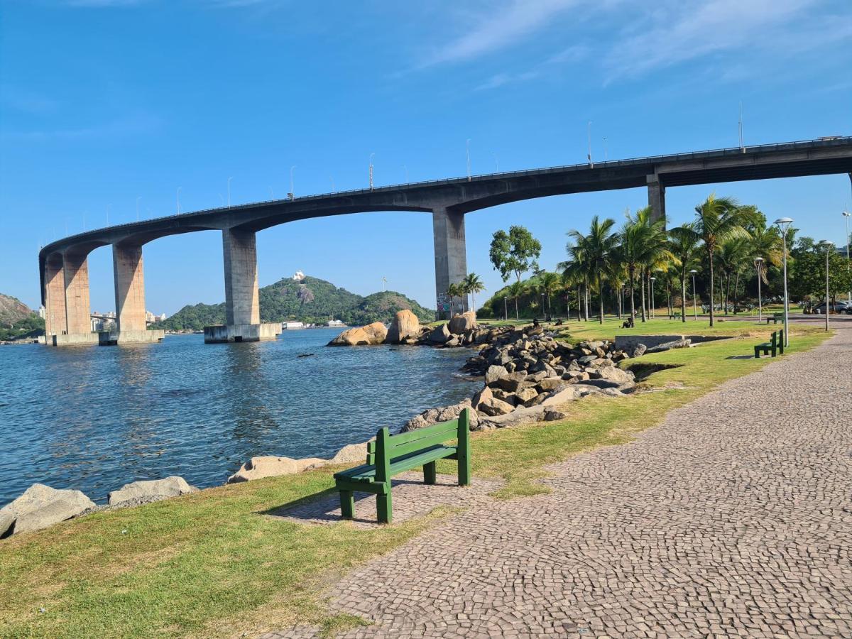 Flat Pasargada 906, Free Bikes, Pe Na Praia Vila Velha  Εξωτερικό φωτογραφία