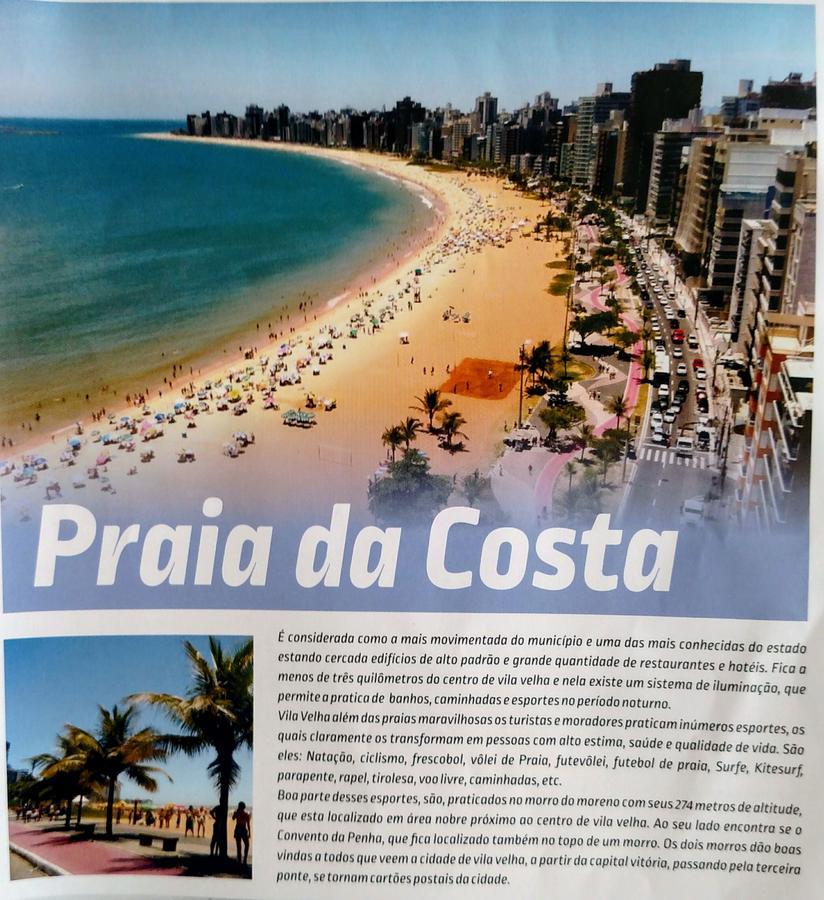 Flat Pasargada 906, Free Bikes, Pe Na Praia Vila Velha  Εξωτερικό φωτογραφία