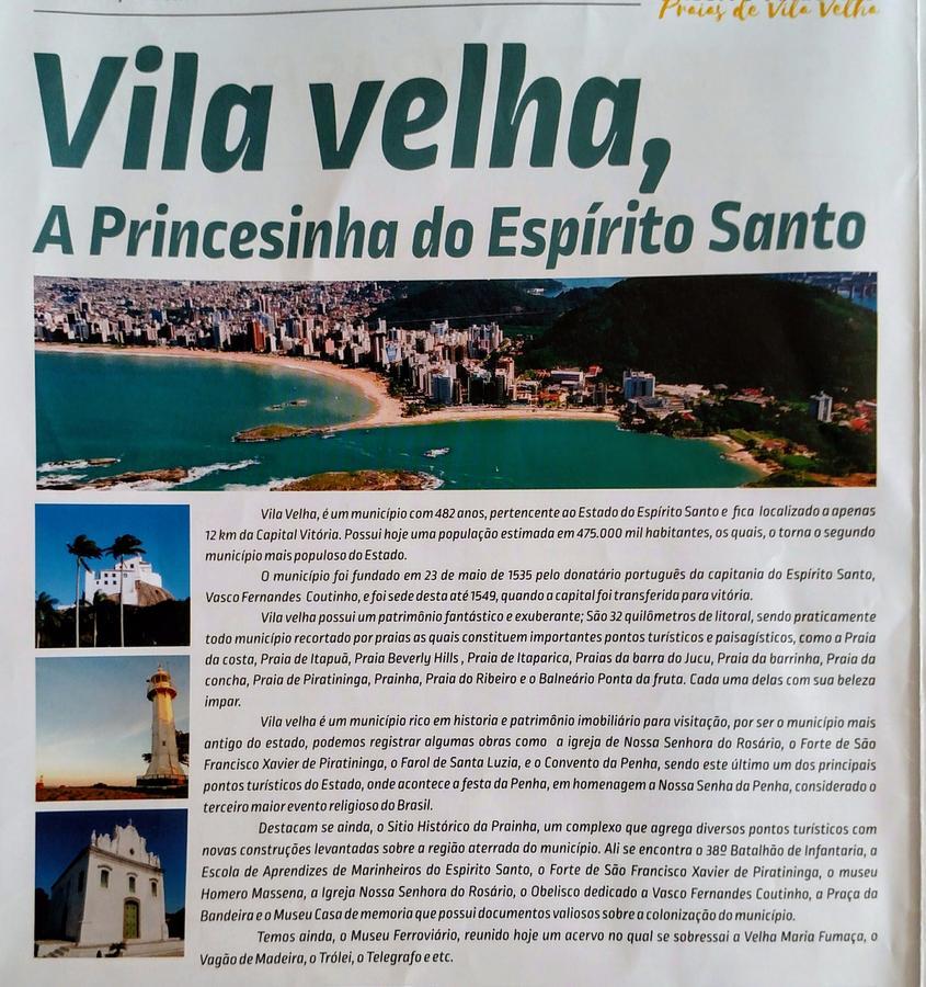 Flat Pasargada 906, Free Bikes, Pe Na Praia Vila Velha  Εξωτερικό φωτογραφία